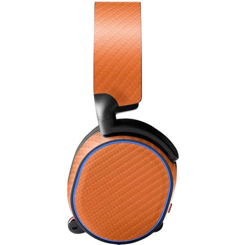Orange Carbon Fiber Specialty Material SteelSeries Arctis 3 Skin